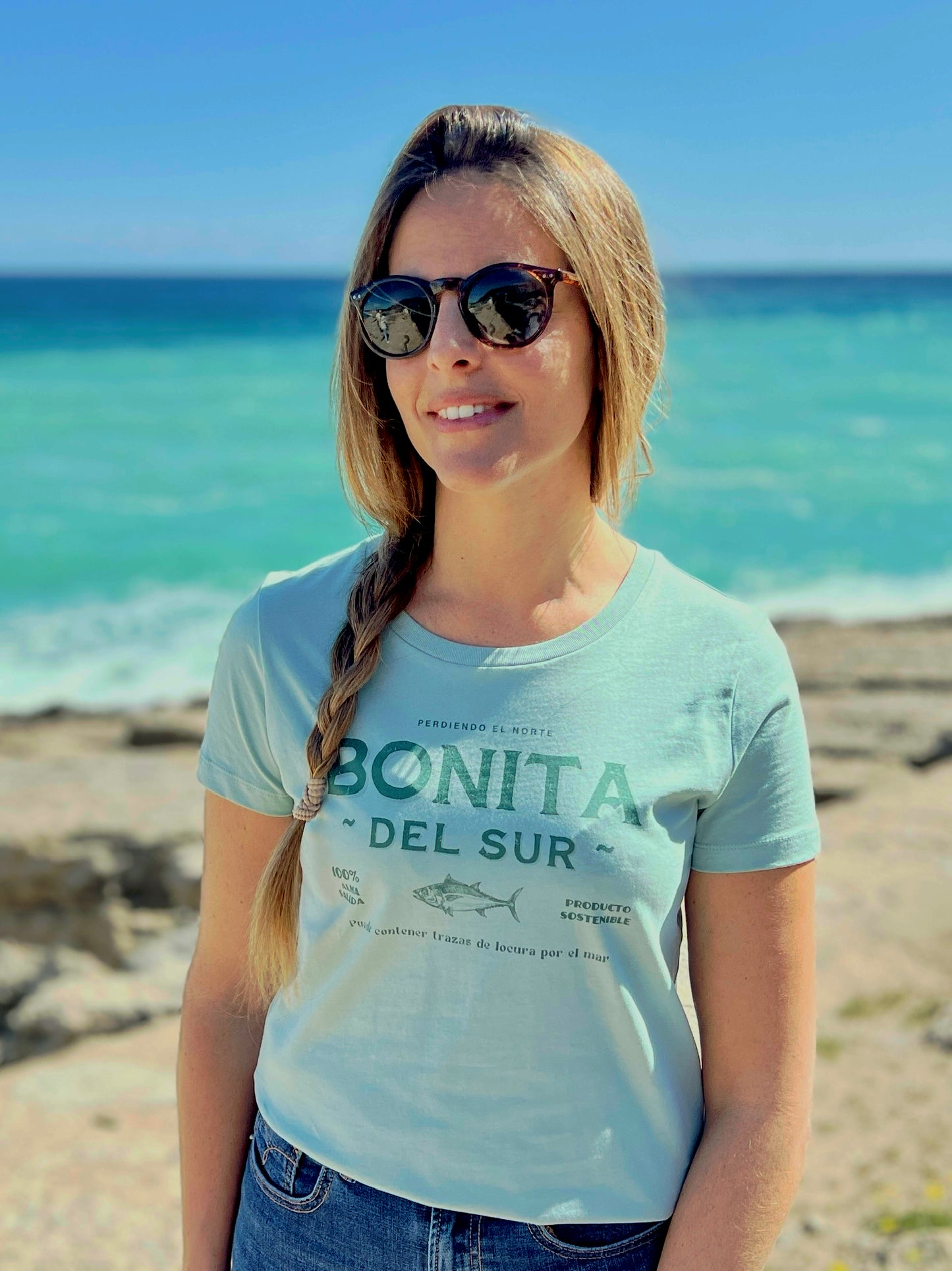 CAMISETA ENTALLADA BONITA DEL SUR - CHICA