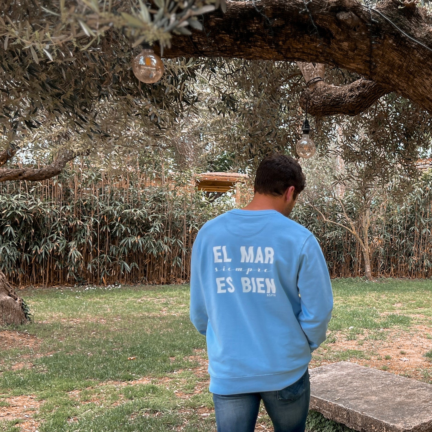 SUDADERA OVERSIZE MAR ES BIEN - UNISEX