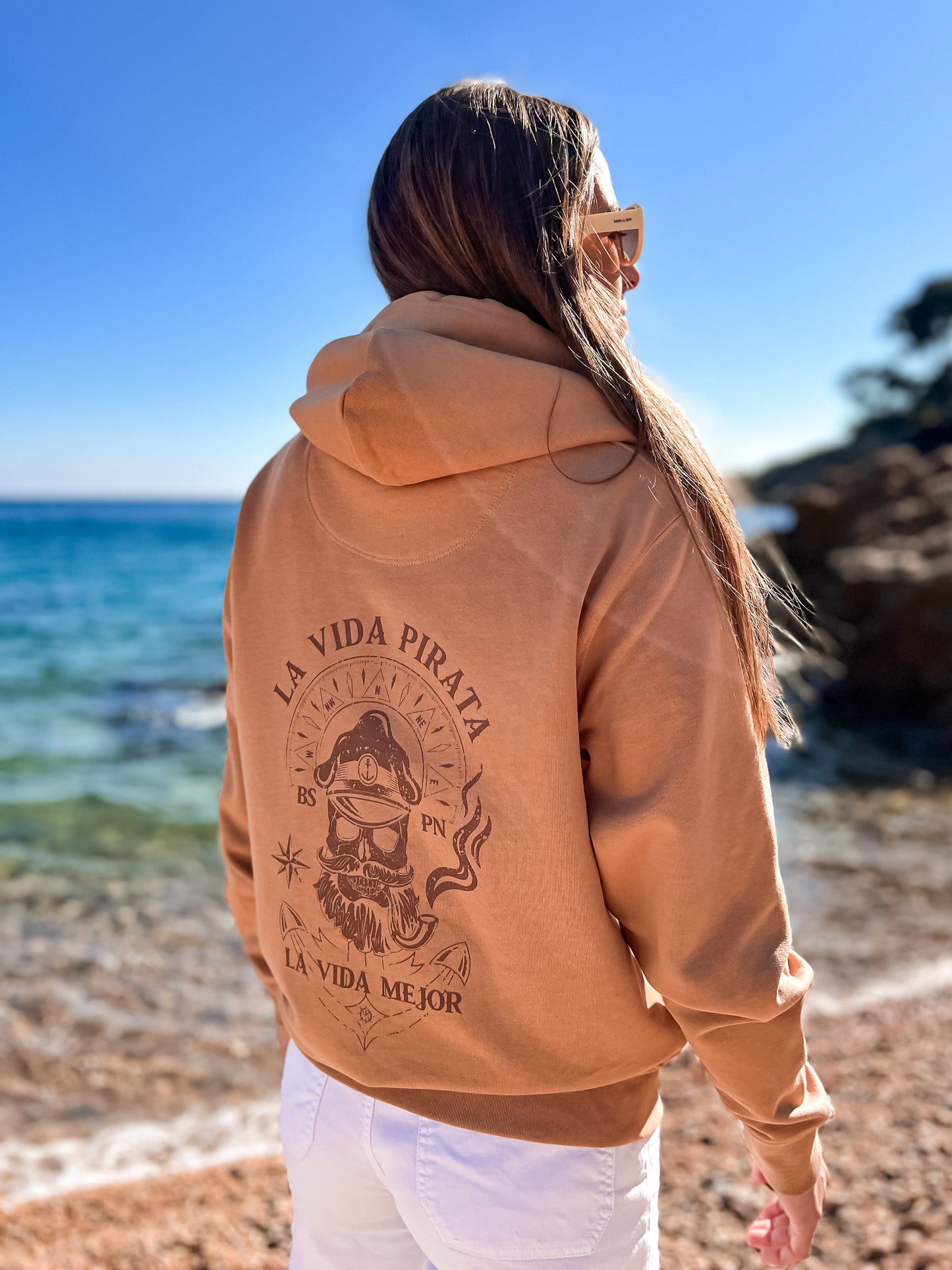 HOODIE OVERSIZE CREMALLERA PIRATA - UNISEX