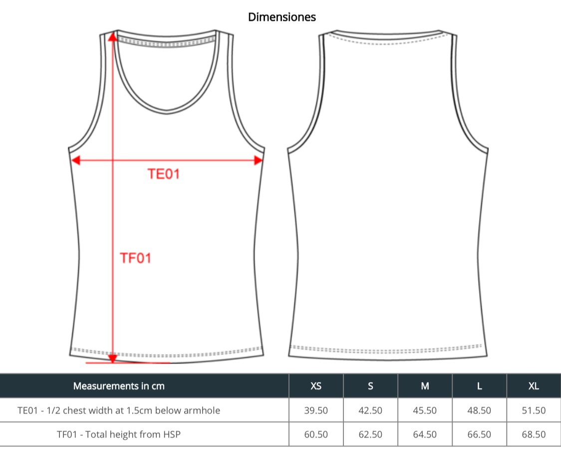 CAMISETA TIRANTES AMAR VERDEAGUA - CHICA