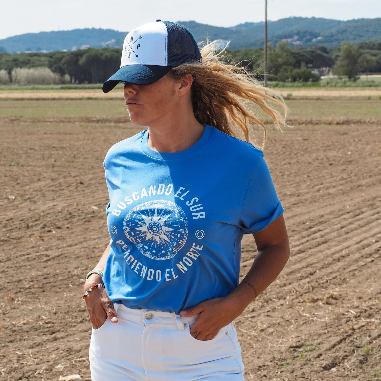 CAMISETA VIENTOS BLUE - UNISEX