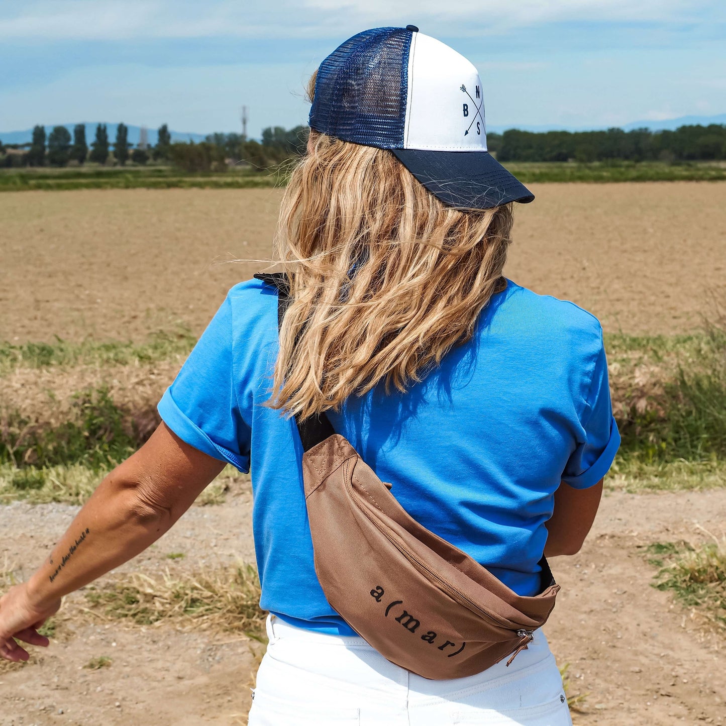CAMISETA VIENTOS BLUE - UNISEX