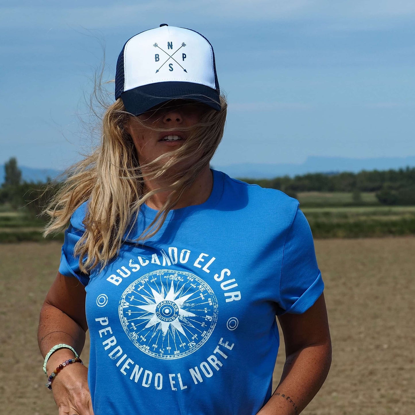 CAMISETA VIENTOS BLUE - UNISEX