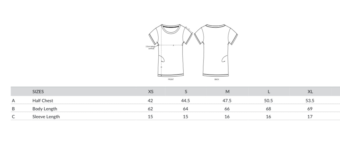 CAMISETA ENTALLADA VIENTOS - CHICA (2 colores)