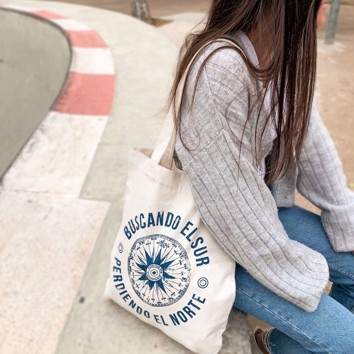 BOLSO LONETA VIENTOS - UNISEX - Sudaderas de mar | Camisetas unisex | Perdiendo el Norte