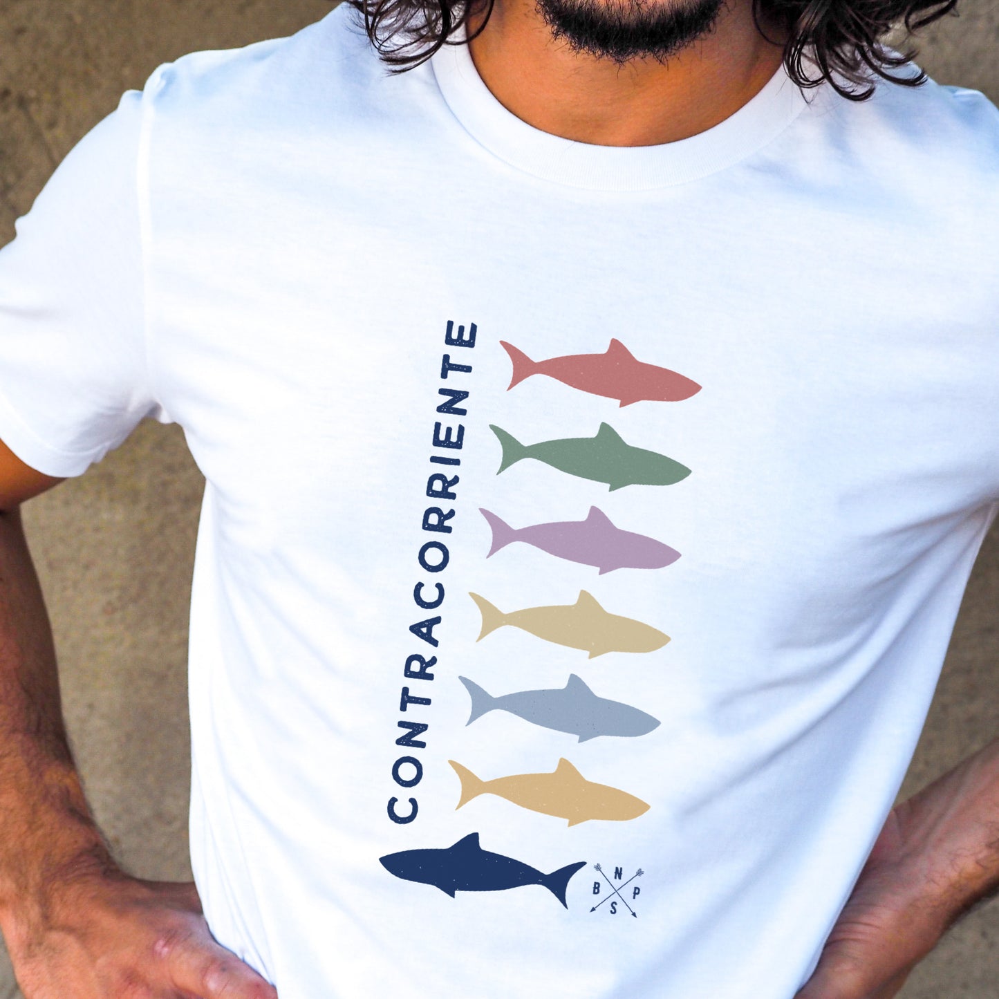 CAMISETA CONTRACORRIENTE - UNISEX