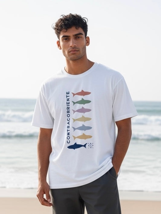 CAMISETA CONTRACORRIENTE - UNISEX