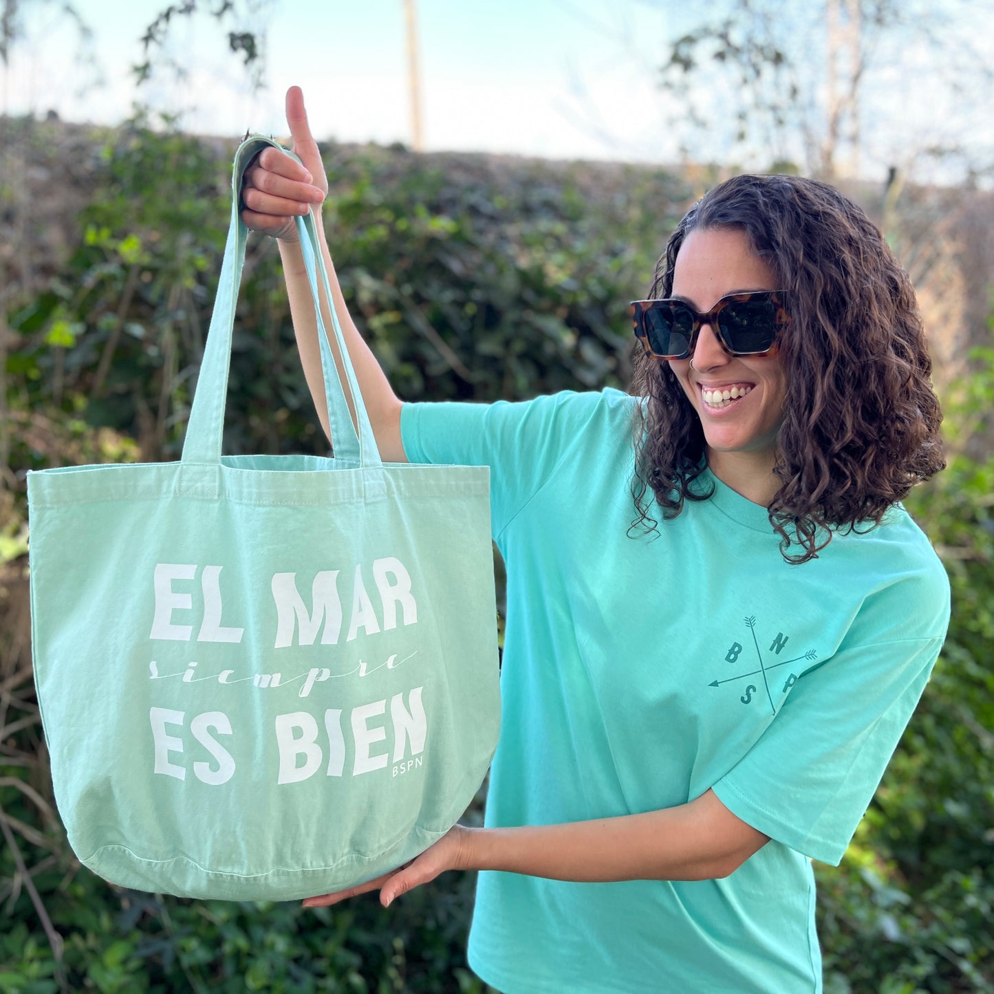 BOLSO LONETA MAR ES BIEN - UNISEX