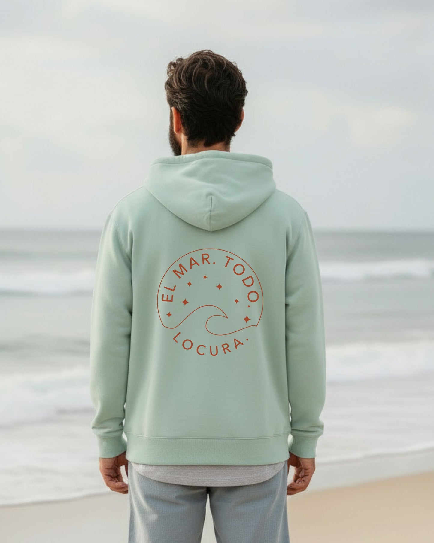 HOODIE OVERSIZE CREMALLERA LOCURA - UNISEX