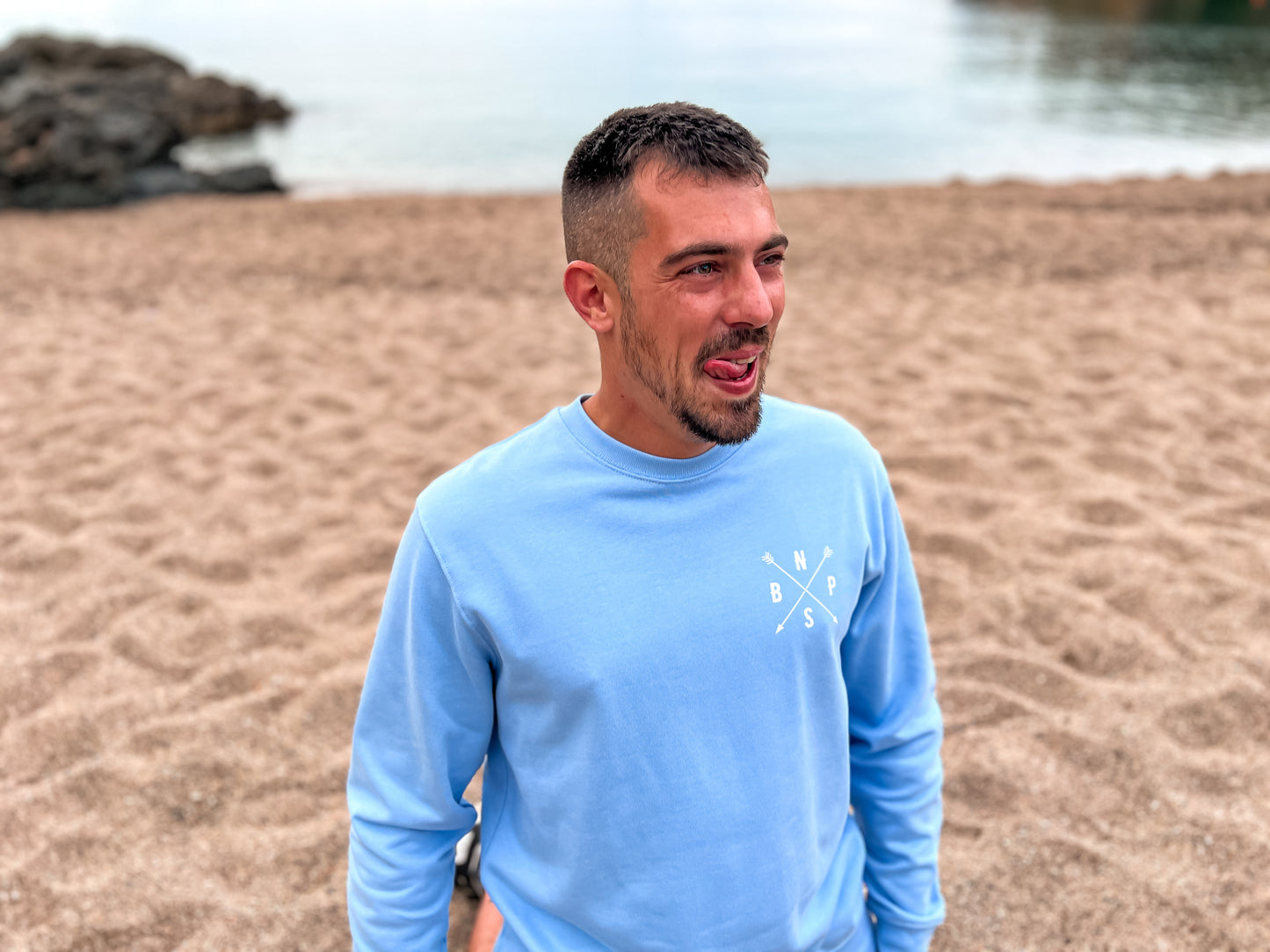 SUDADERA OVERSIZE MAR ES BIEN - UNISEX