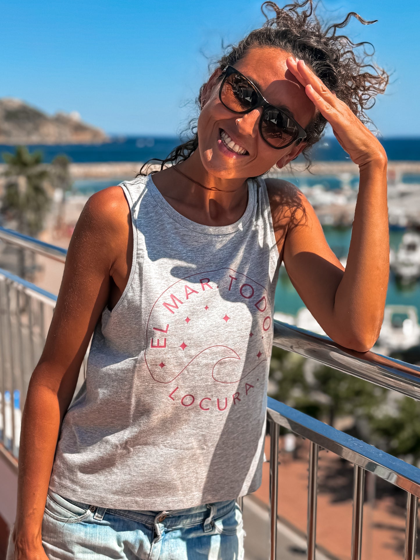 CAMISETA TIRANTES LOCURA - CHICA
