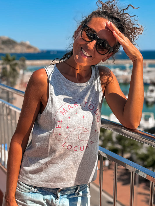 CAMISETA TIRANTES LOCURA - CHICA