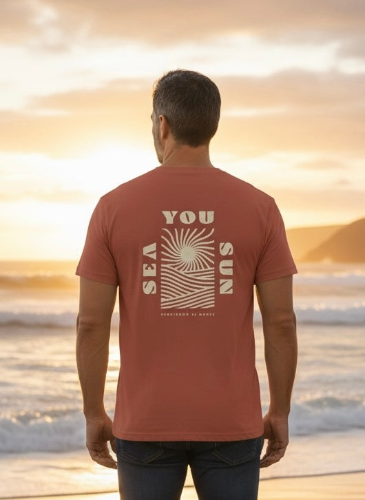 CAMISETA SEA YOU SUN BACK - UNISEX