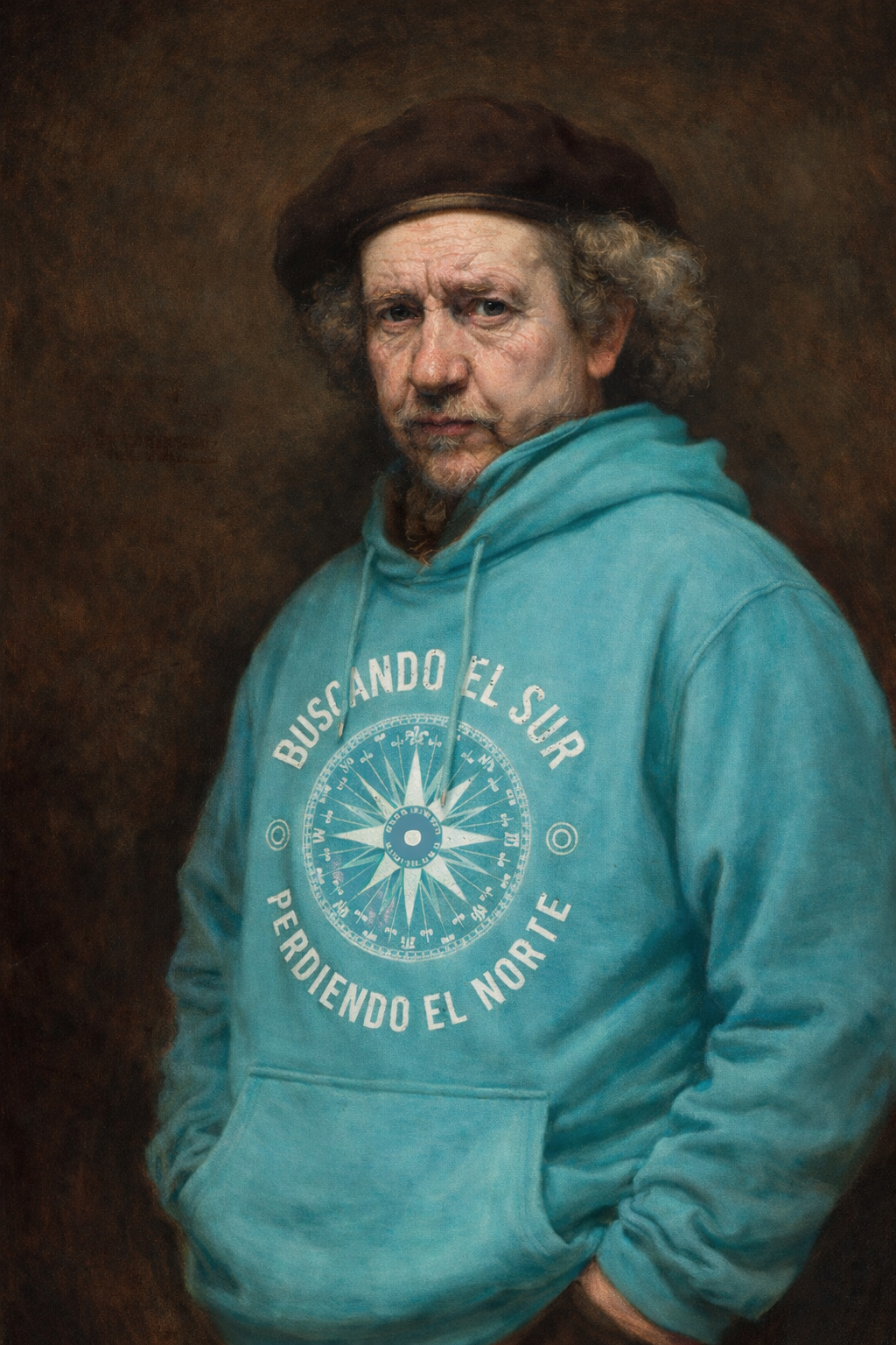 HOODIE VIENTOS TURQUESA - UNISEX