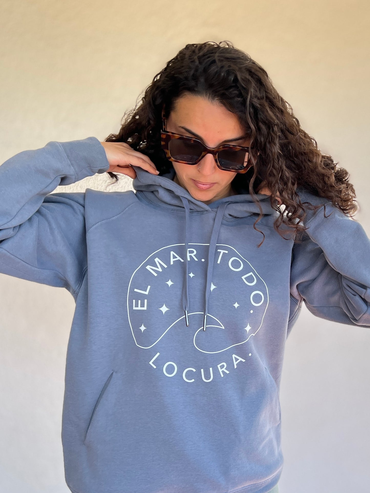 HOODIE LOCURA VINTAGE - UNISEX