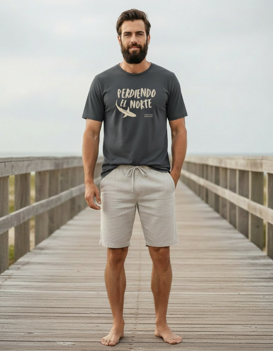 CAMISETA VINTAGE SHARK - UNISEX