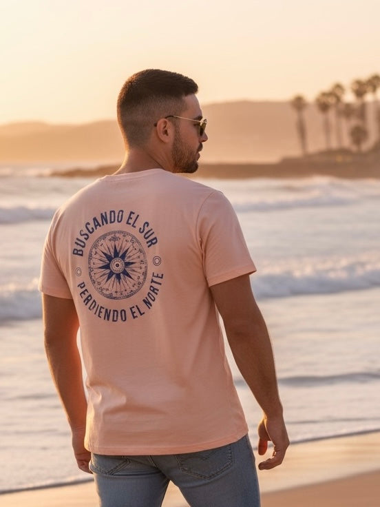 CAMISETA VIENTOS BACK PEACH - UNISEX