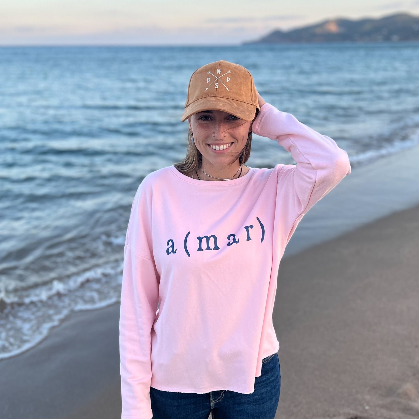 SUDADERA OVERSIZE A(MAR) - CHICA