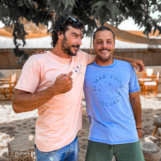 CAMISETA VINTAGE LOCURA BLUE - UNISEX