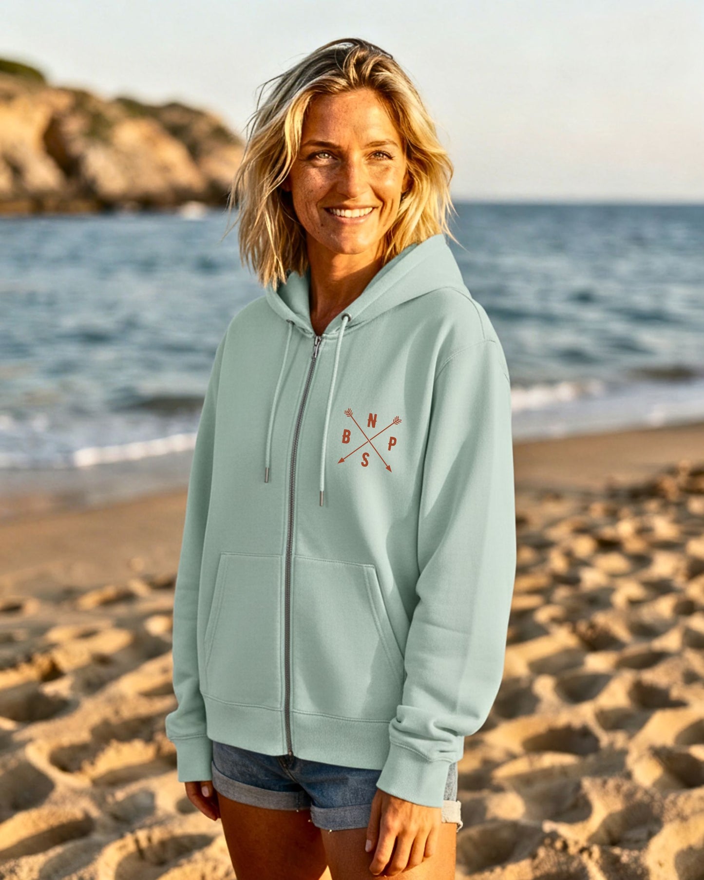 HOODIE OVERSIZE CREMALLERA LOCURA - UNISEX