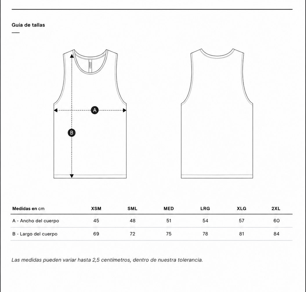 CAMISETA TIRANTES LOCURA VINTAGE- UNISEX