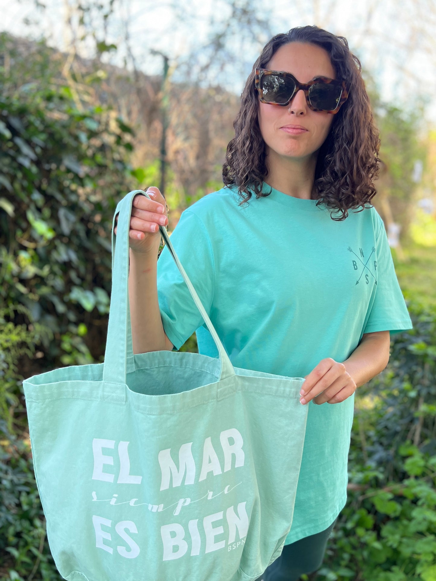 BOLSO LONETA MAR ES BIEN - UNISEX
