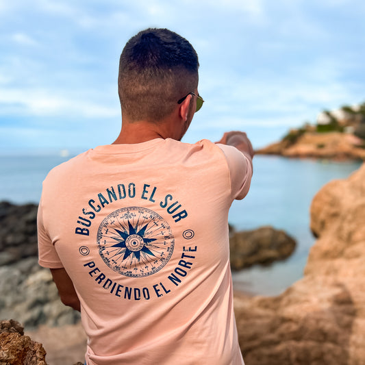 CAMISETA VIENTOS BACK PEACH - UNISEX