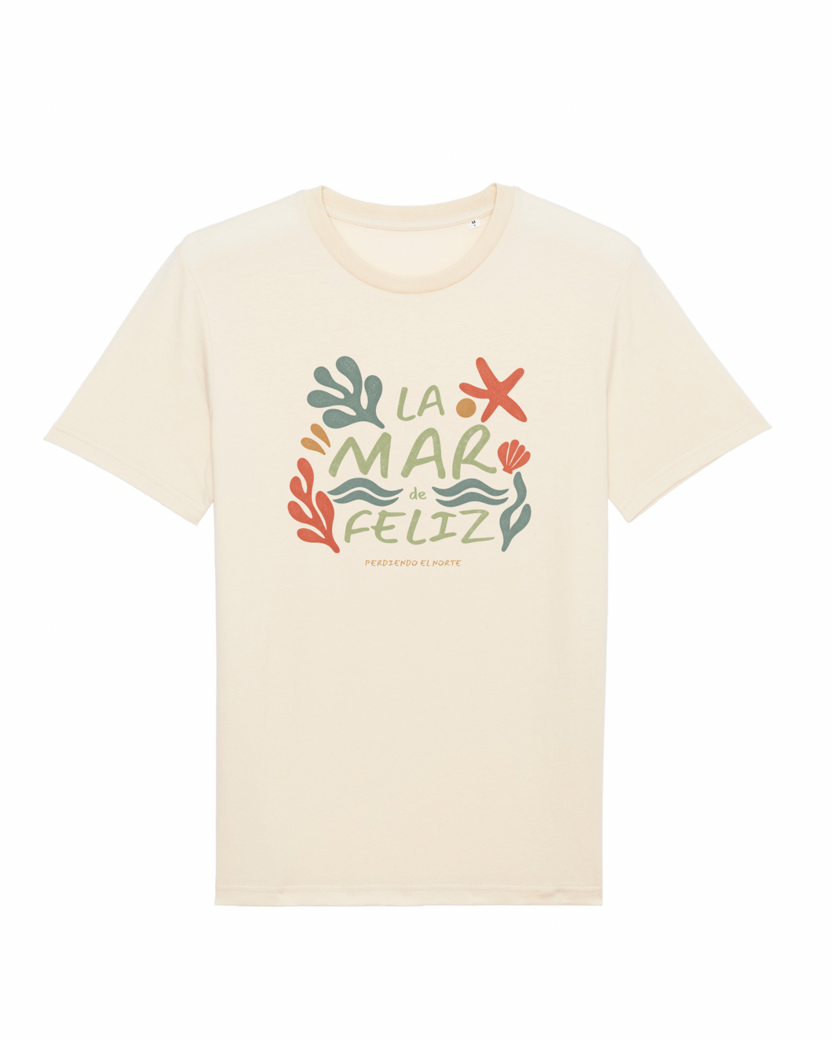 CAMISETA LA MAR DE FELIZ  - UNISEX
