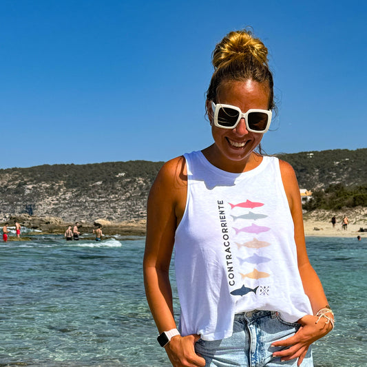 CAMISETA TIRANTES CONTRACORRIENTE 2.0 - CHICA