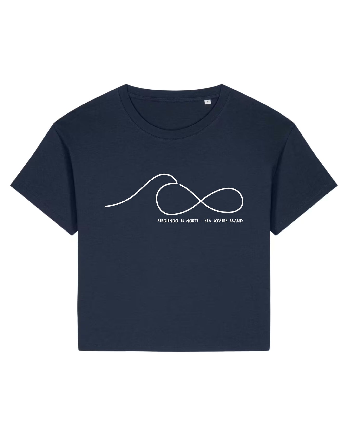 CAMISETA OVERSIZE INFINITE OCEAN - CHICA