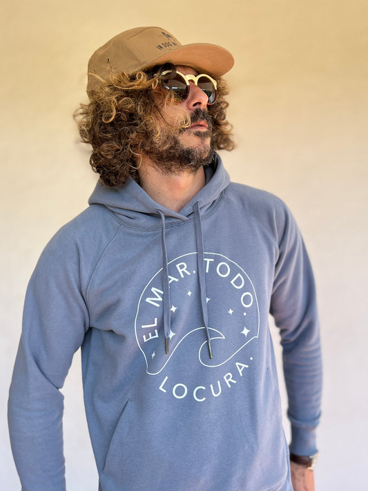 HOODIE LOCURA VINTAGE - UNISEX