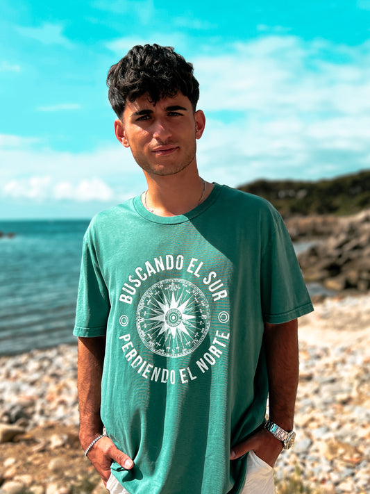 CAMISETA VINTAGE VIENTOS GREEN - UNISEX