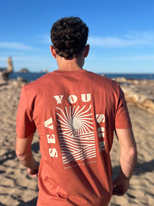 CAMISETA SEA YOU SUN BACK - UNISEX