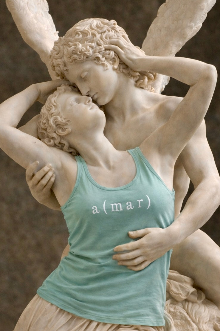 CAMISETA TIRANTES AMAR VERDEAGUA - CHICA