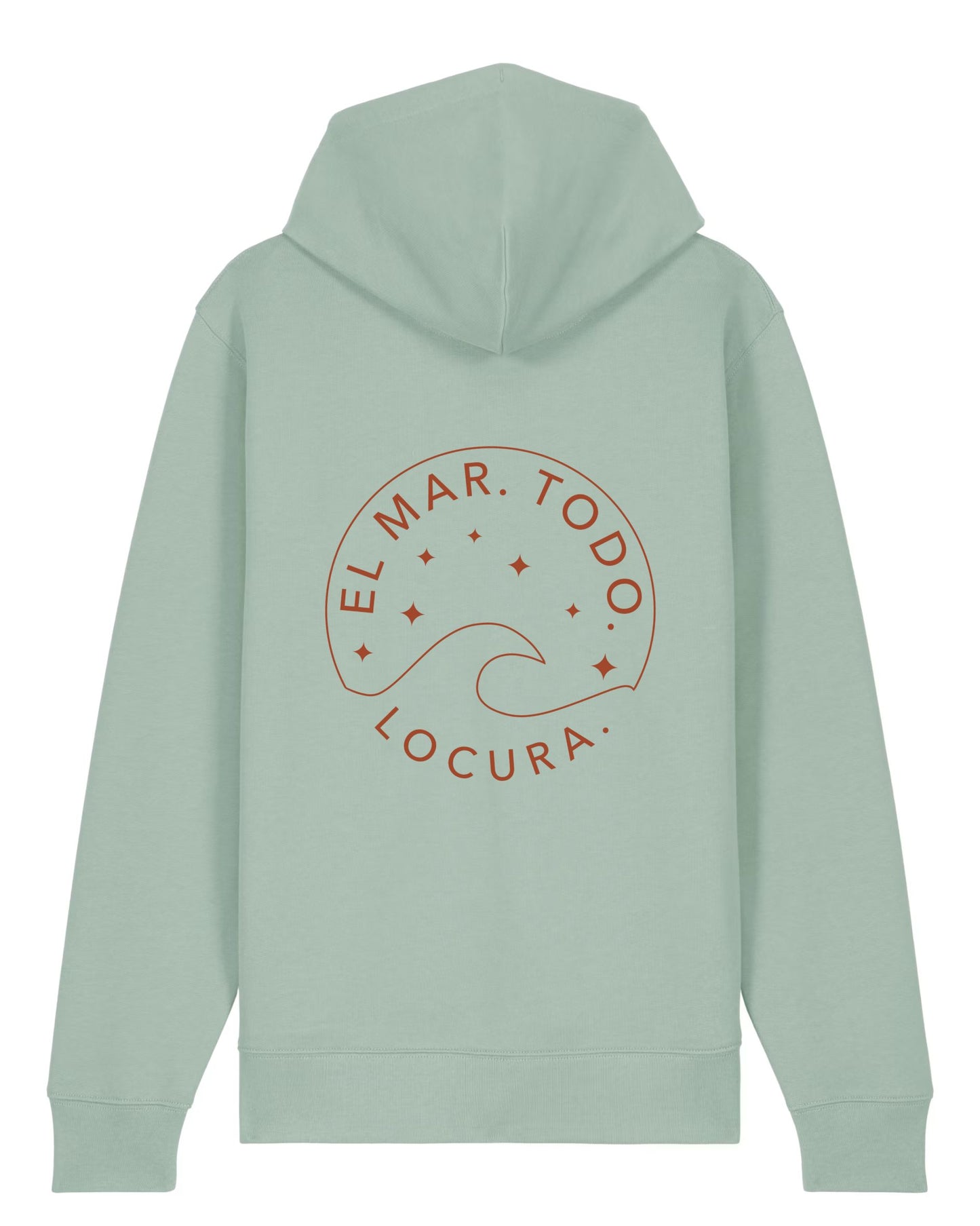 HOODIE OVERSIZE CREMALLERA LOCURA - UNISEX