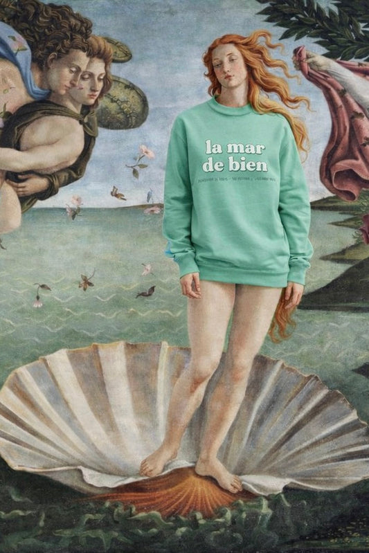 SUDADERA MAR DE BIEN - UNISEX