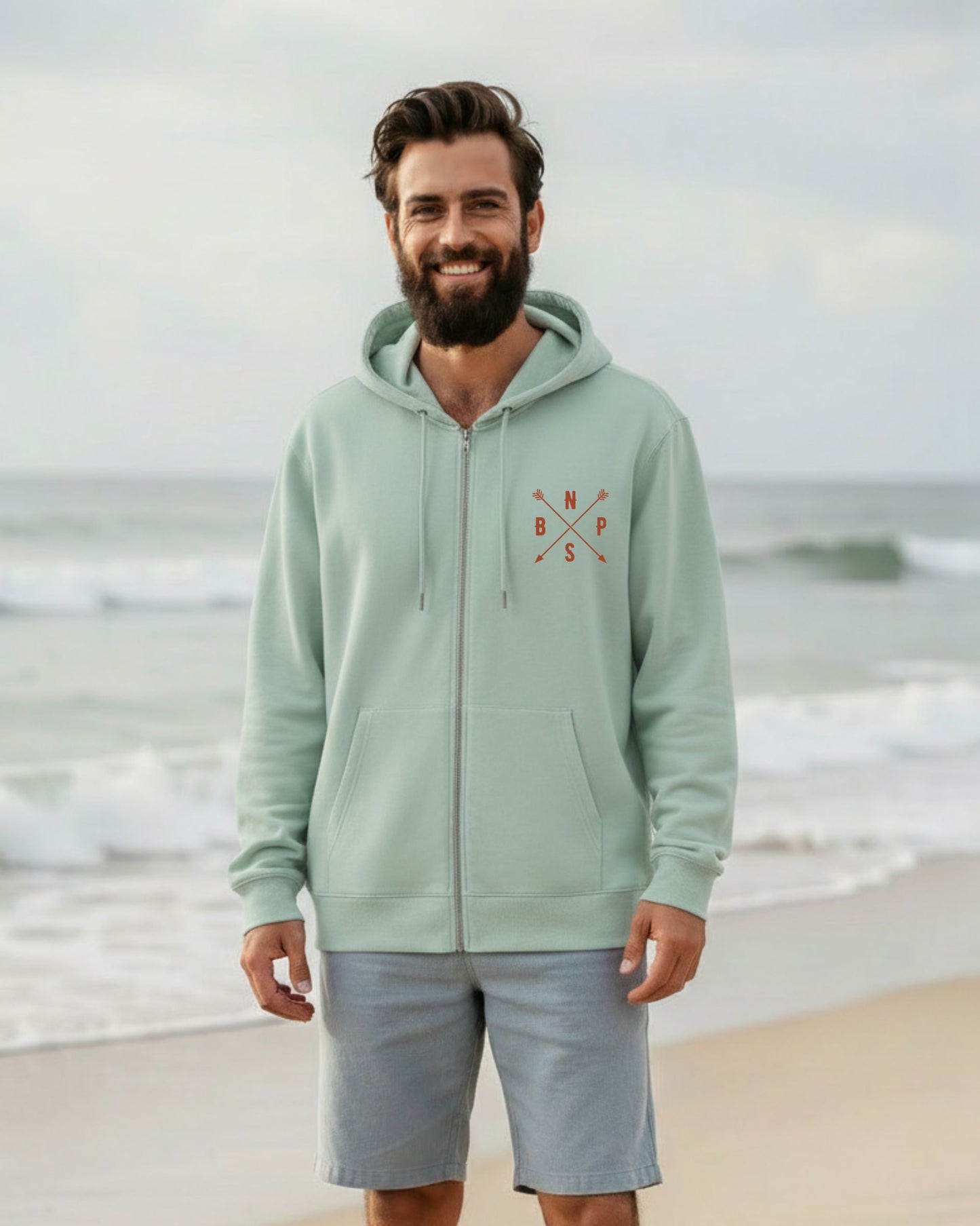 HOODIE OVERSIZE CREMALLERA LOCURA - UNISEX