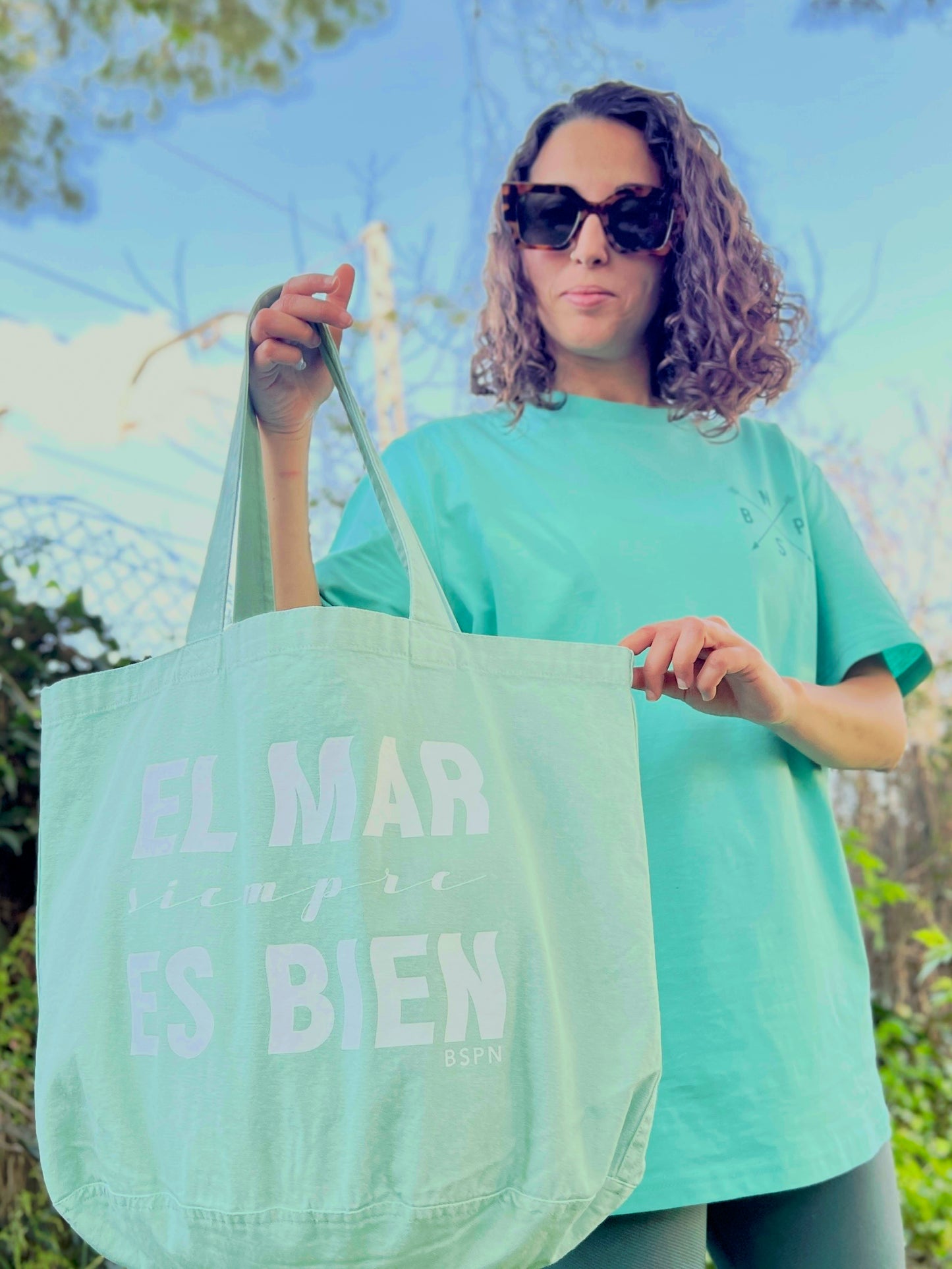BOLSO LONETA MAR ES BIEN - UNISEX