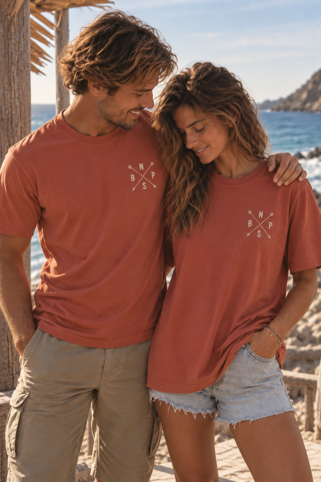 CAMISETA LOCURA BACK TERRACOTA - UNISEX