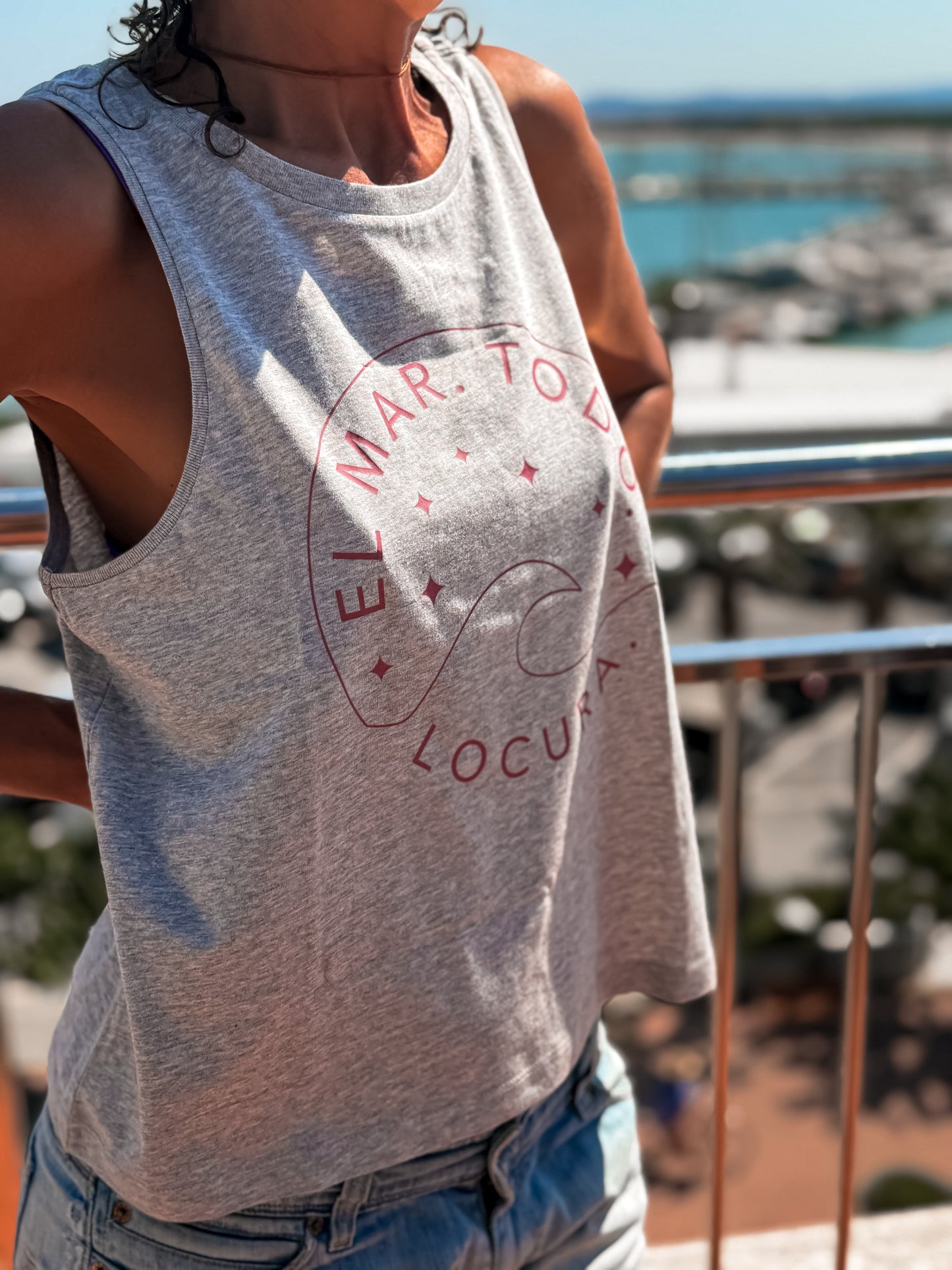 CAMISETA TIRANTES LOCURA - CHICA