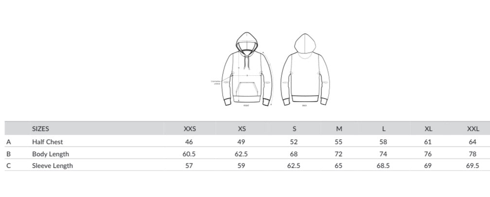 HOODIE VIENTOS TURQUESA - UNISEX