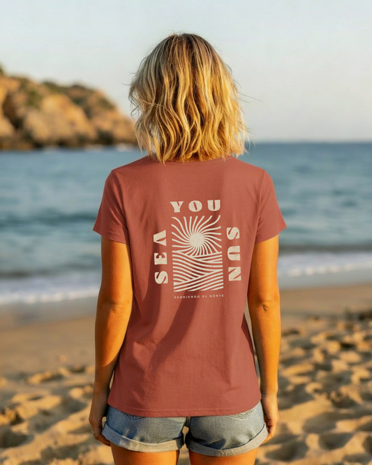 CAMISETA SEA YOU SUN BACK - UNISEX