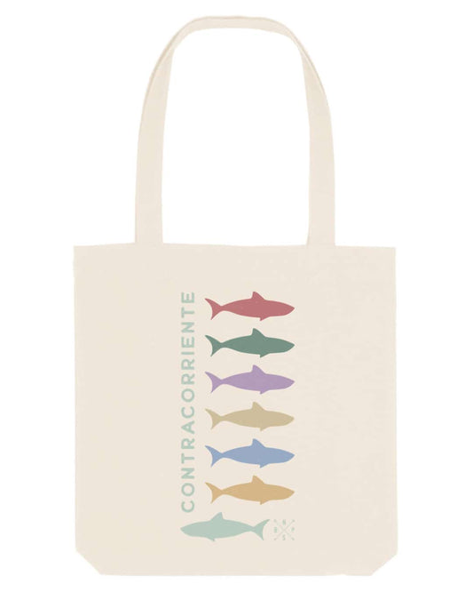 BOLSO LONETA CONTRACORRIENTE - UNISEX - Sudaderas de mar | Camisetas unisex | Perdiendo el Norte